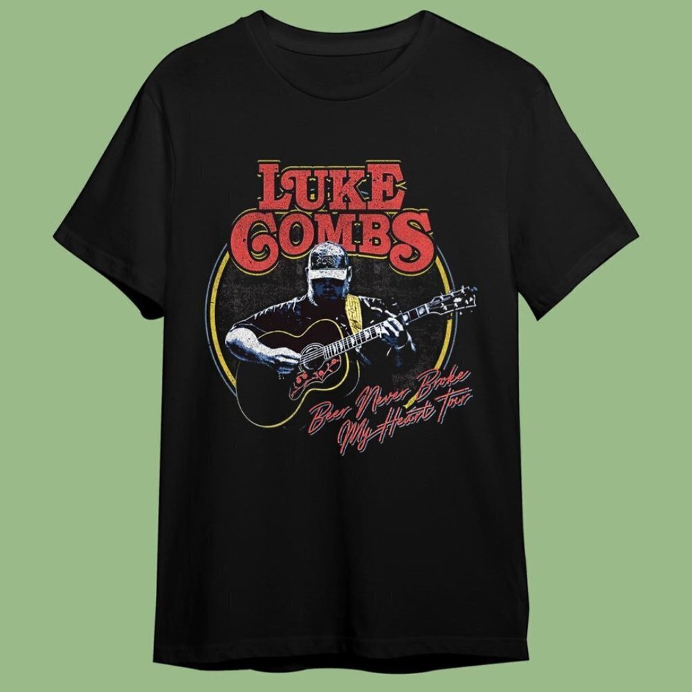 Country Music Fan Luke Combs World Tour Shirt Music Fan Tee